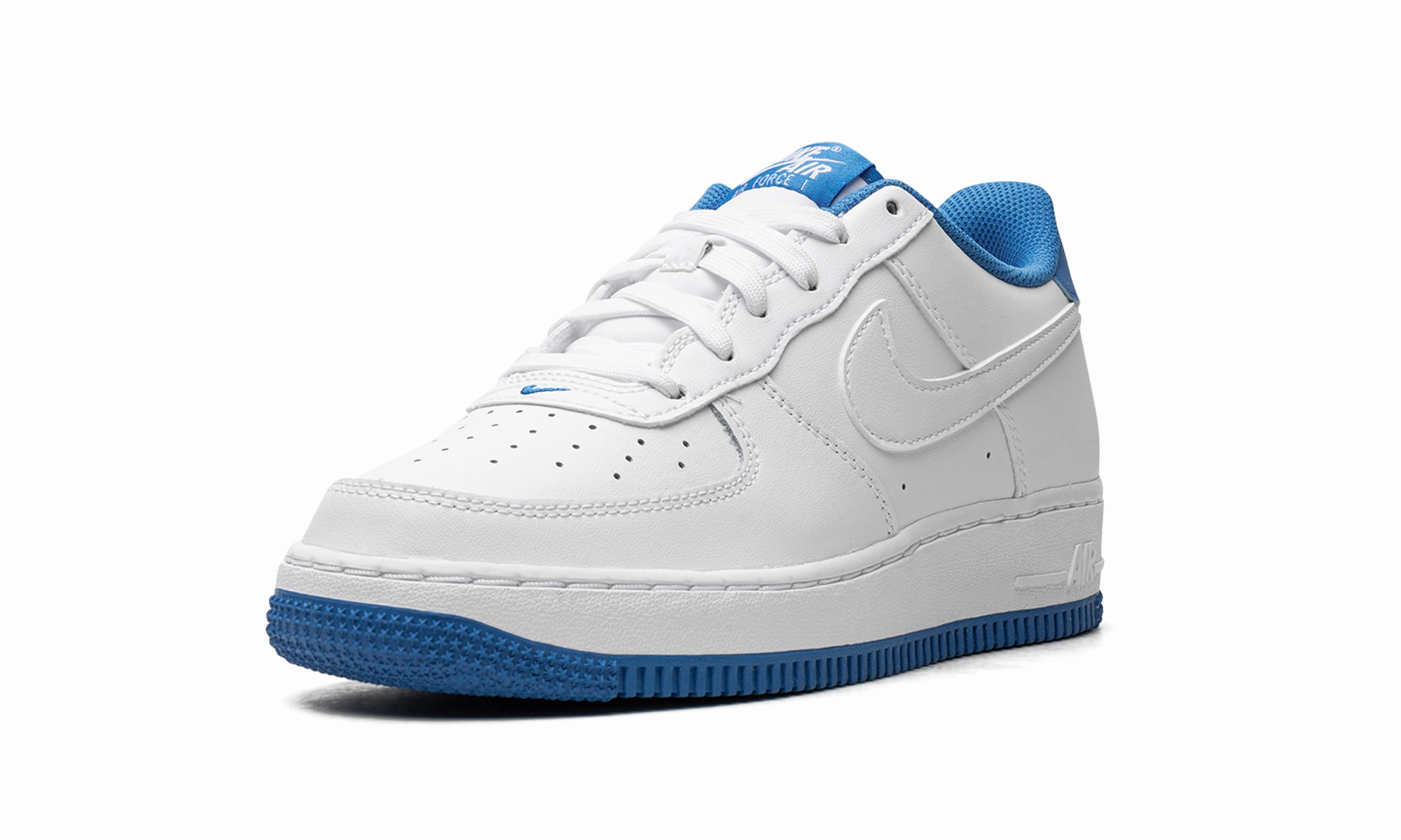 Air Force 1 Low ESS GS "White / Light Photo Blue" Casual Comfort
