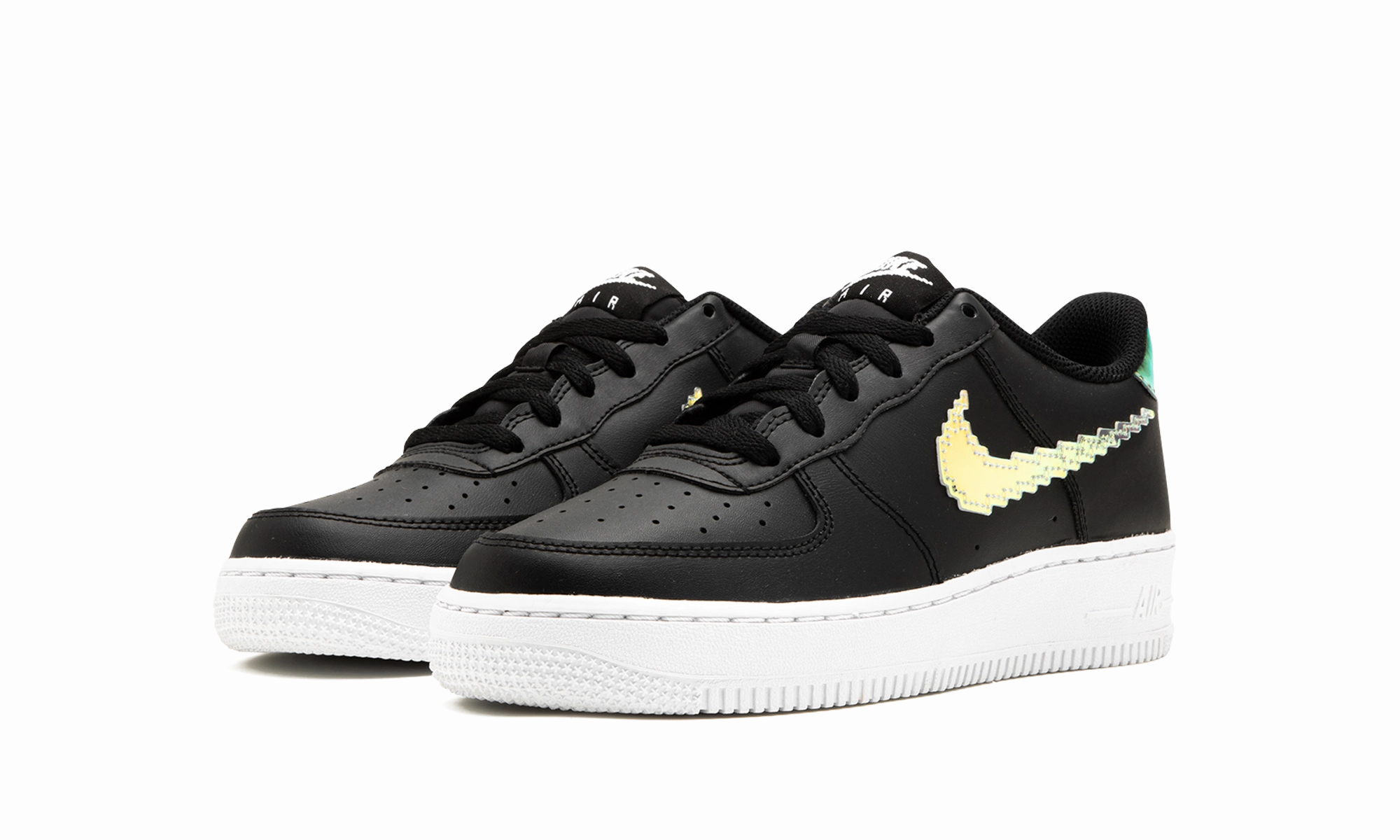 Air Force 1 Low LV8 GS "Digital Swoosh - Black" Marathon Day