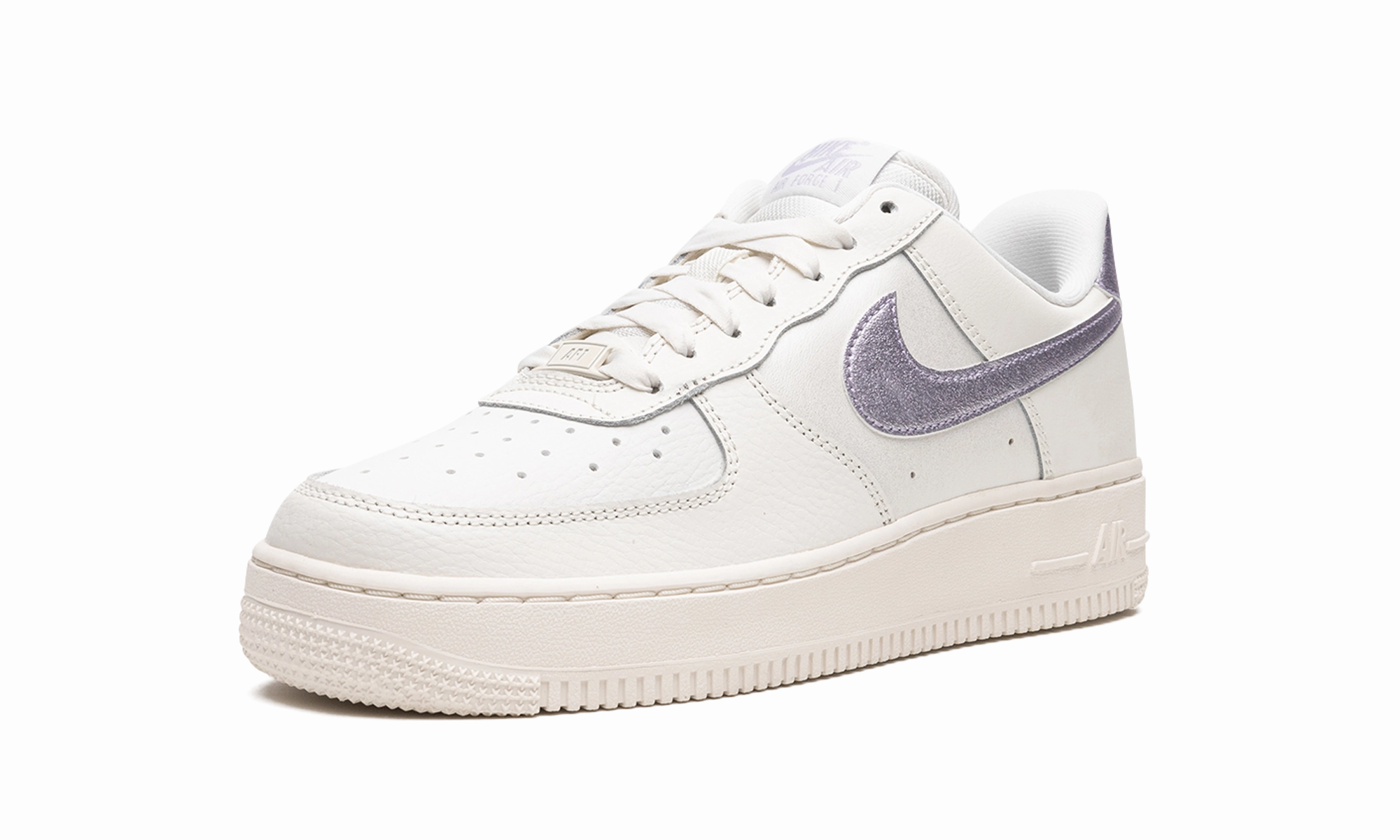 Soft Step Sidewalk Walk AIR FORCE 1 MNS WMNS "Metallic Purple"