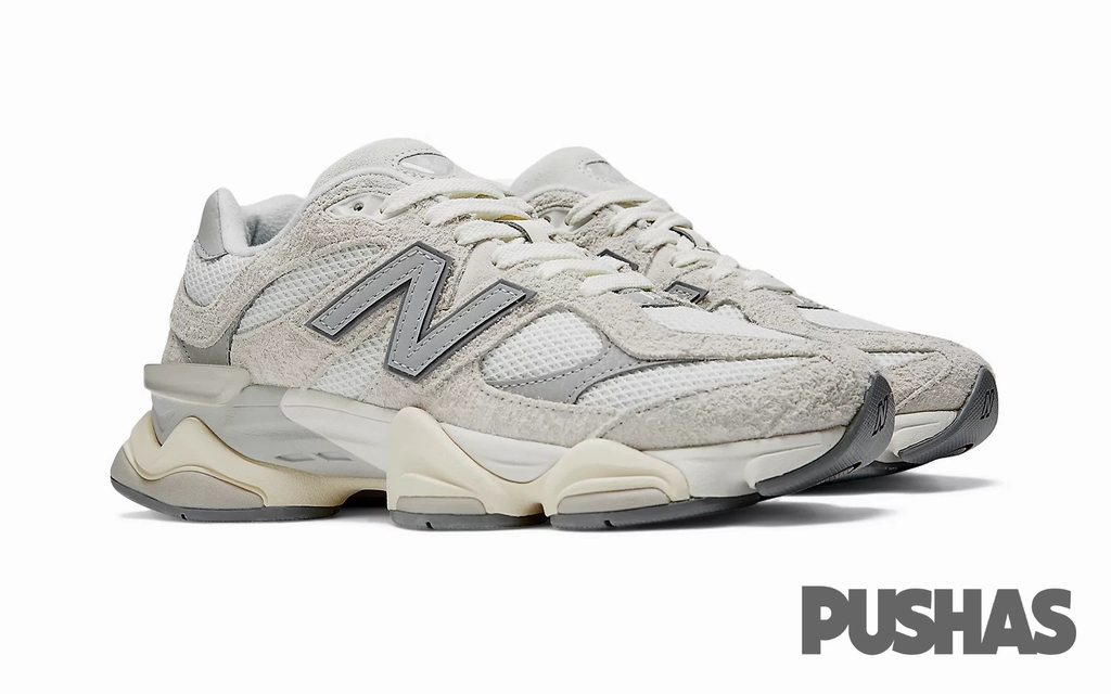 Grounded Footbed daytime running shoes New Balance 9060 'Moonbeam Sea Salt' (2023)