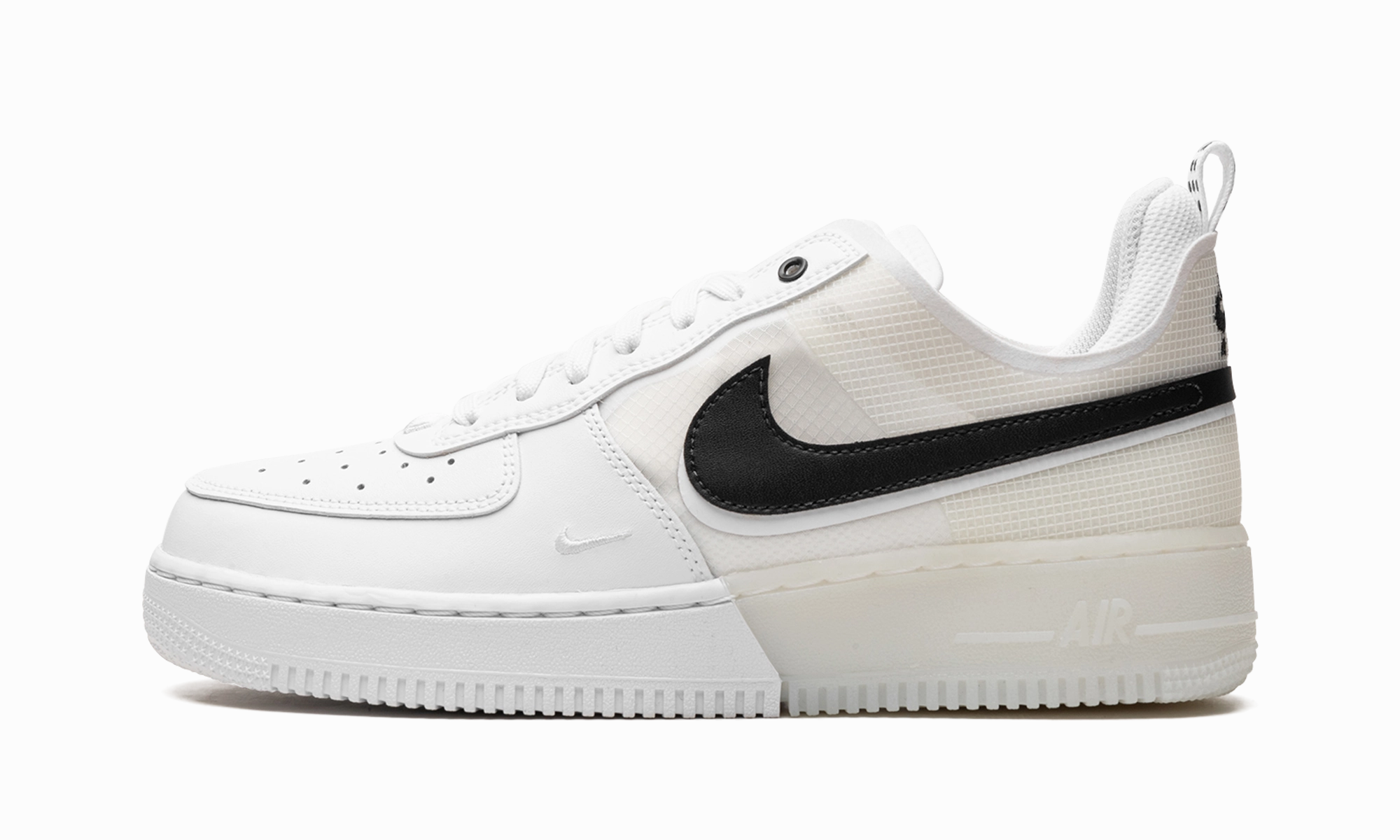 Step Style Air Force 1 Low React "White / Black"