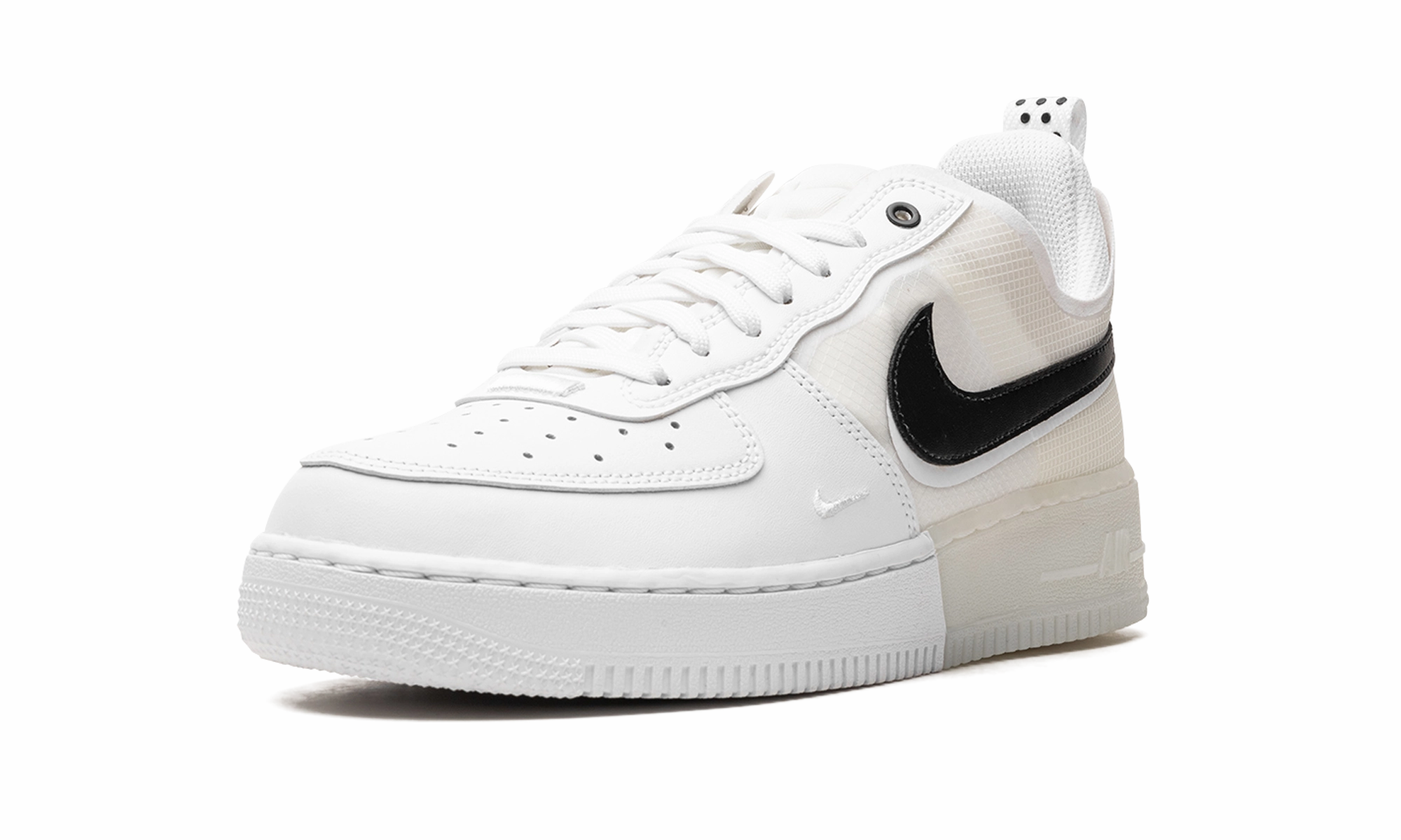 Step Fit Air Force 1 Low React "White / Black"