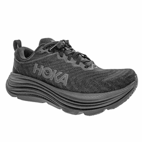 Ankle Collarbone Padding Anatomical Shape Design HOKA Women's Gaviota 5 Wide Black