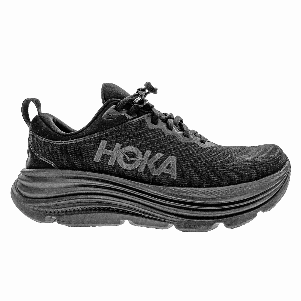 carbon fiber frame comfort features HOKA Women's Gaviota 5 Wide Black