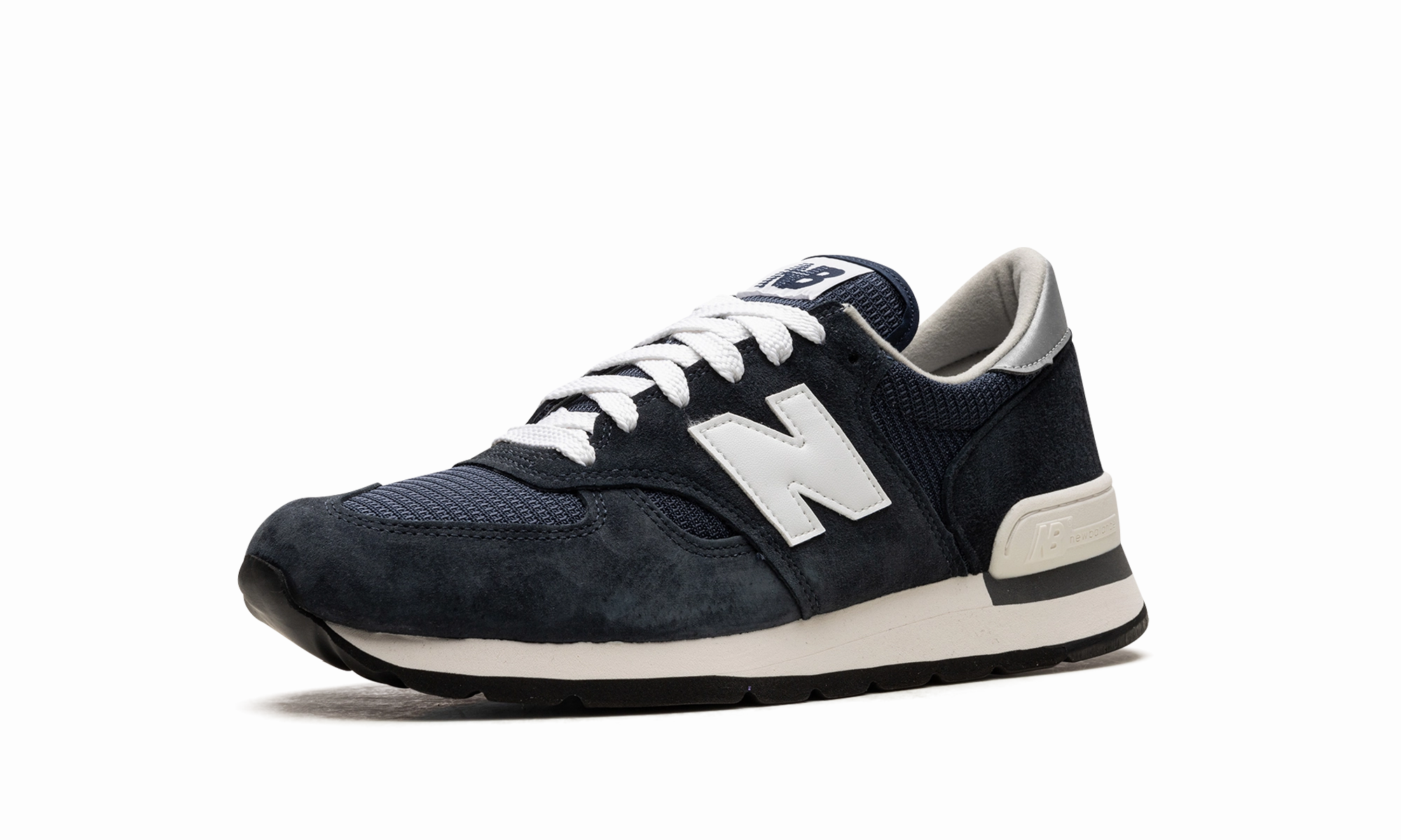 990 v1 "Navy / White" low - heeled running shoes table tennis shoes
