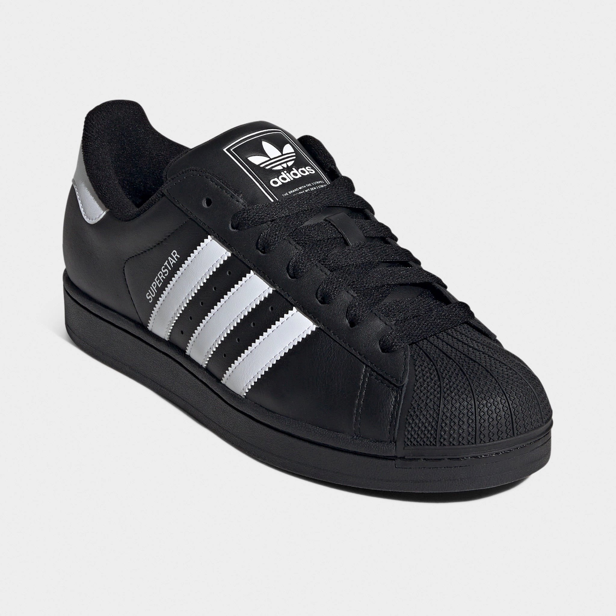 Outfit Blend Anti Slip Laces adidas Superstar II Core Black / Footwear White