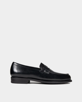 Black Alcazar Loafer Running Errands