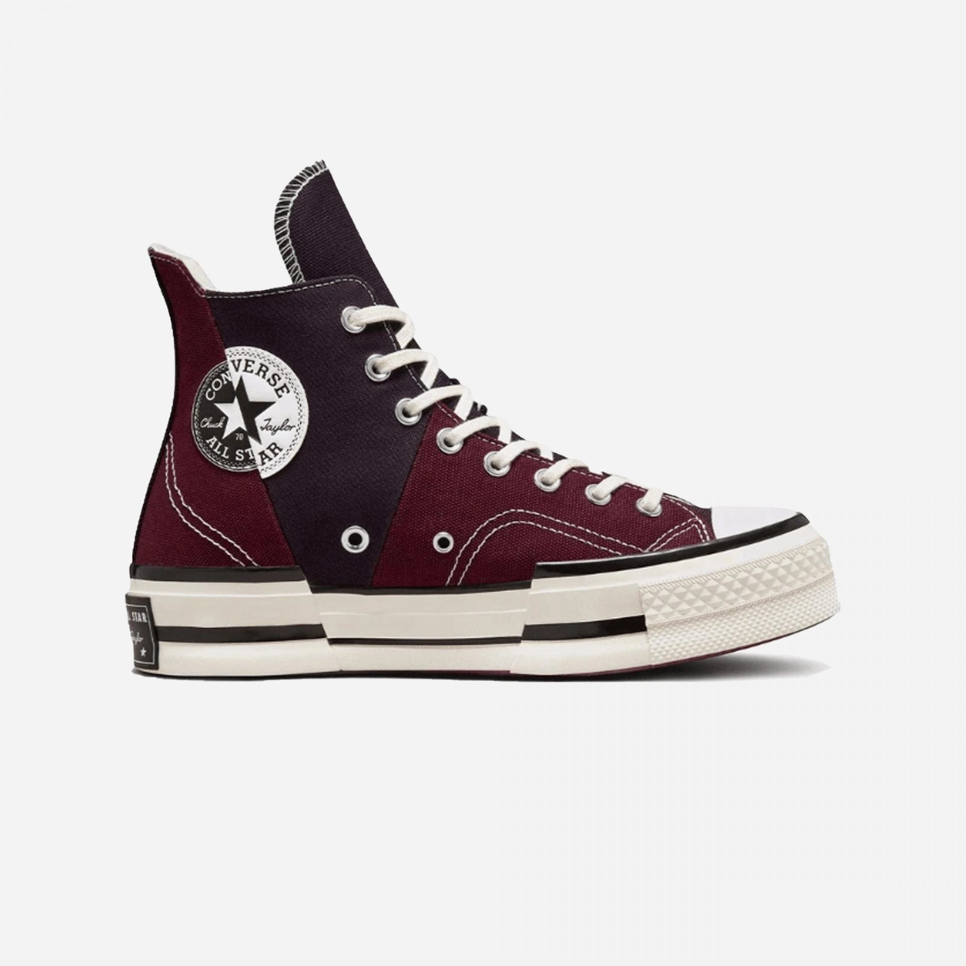 Converse | CHUCK 70 PLUS COUNTER CLIMATE HIGH TOP  { DARK BEETROOT/EGRET/BLACK Balanced Curve