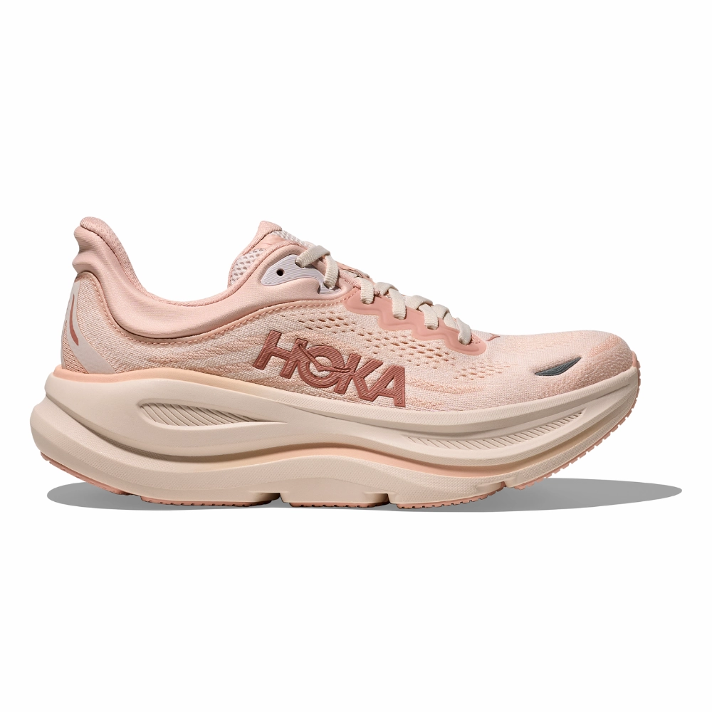 Women's Bondi 9 - Rose Latte / Rose Cream breathable panels Extra Flex