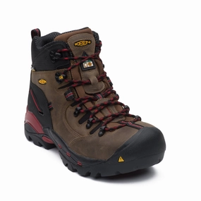 Thermal Lining Cushioned Step Rough Terrain Hamilton Carbon Men's 6" composite toe work boots 1020096EE
