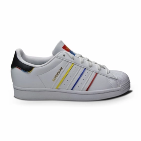 Airport Travel Adidas Superstar Juniors - FY1669 - White Multi