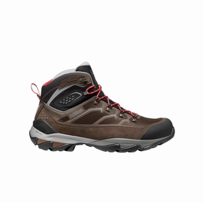 MachineWashable Asolo Acadia Mid GTX Hiking Boots - Dark Brown/ Frost Grey