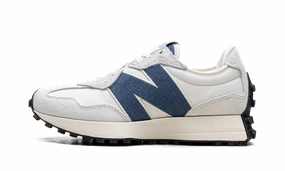 running in a travertine pool area shoes minimalist - style shoes 327 WMNS "Reflection - Heron Blue"