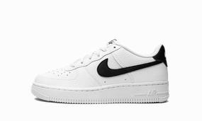 Wood Step Comfort Walk Air Force 1 GS "White / Black"