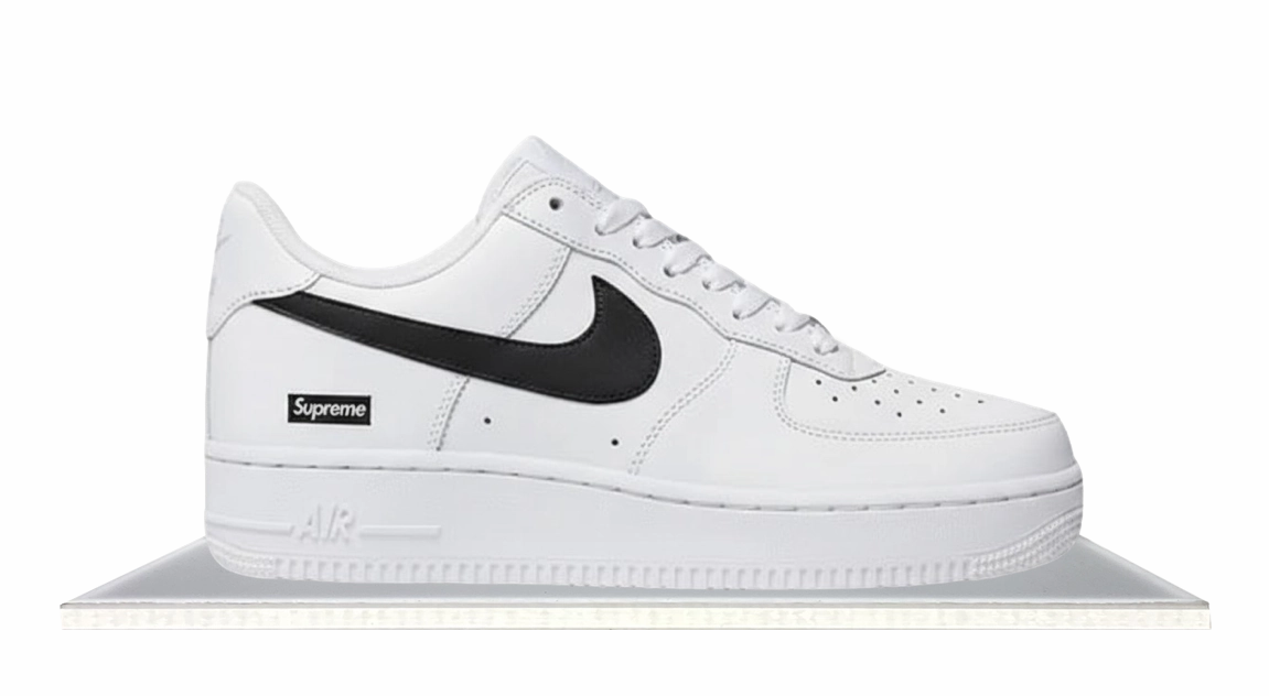 Shore Path Air Force 1 Low Supreme White Black