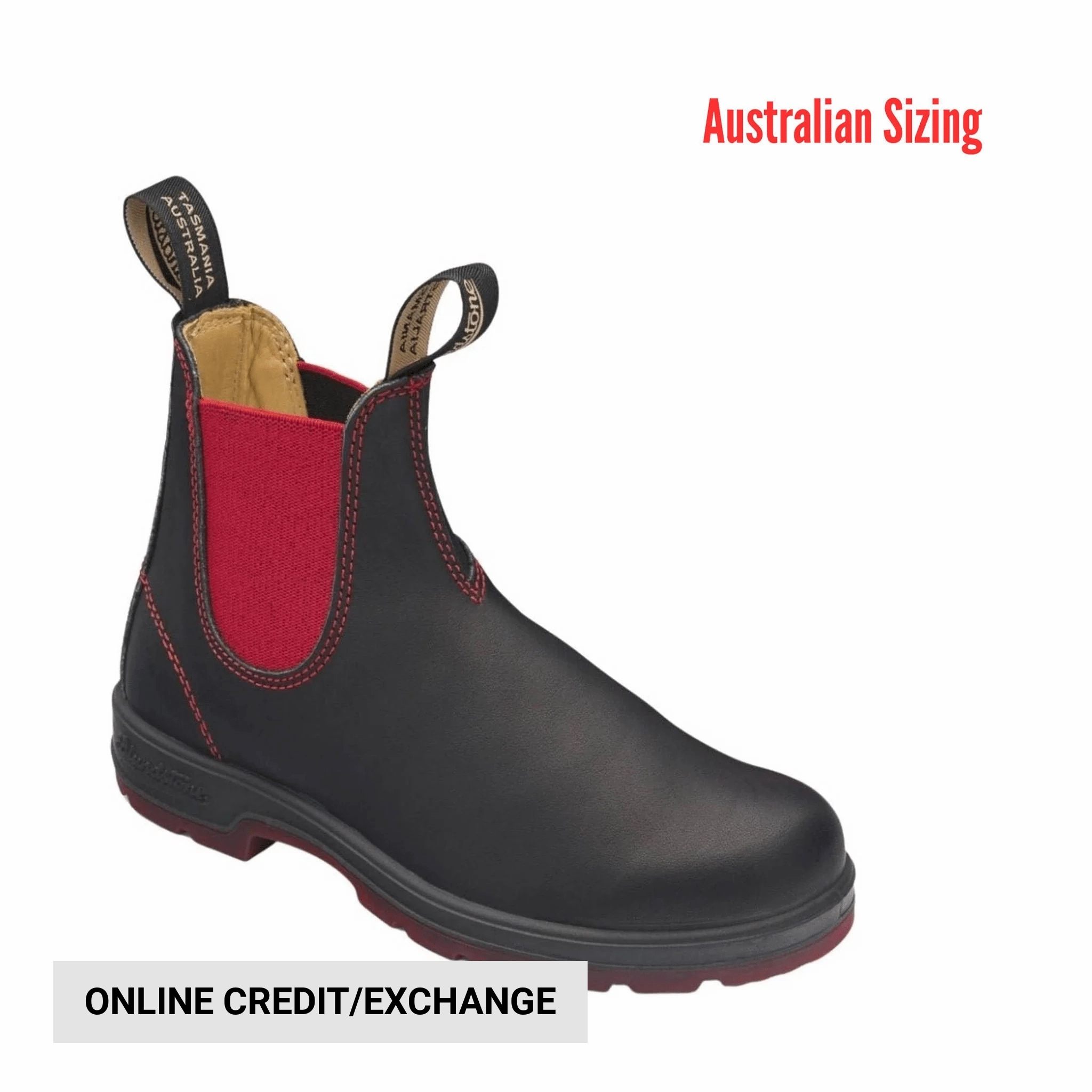 quick dry Impact Diffusion Tech Blundstone Classic 550 Chelsea Boots - Black/Red