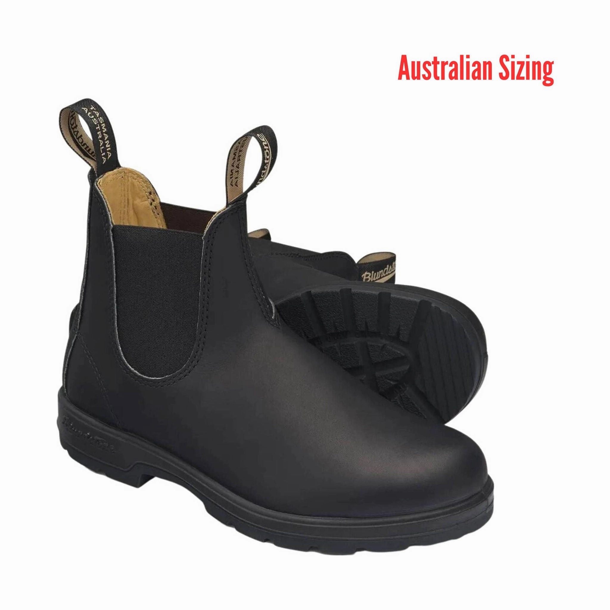 Ergonomic Fit Teen Pick Blundstone Classic Original 550 Boot - Black