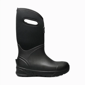 Bogs Men's Bozeman Tall Rain Boot- Black Ultimate Durability Protective Build