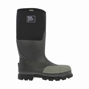 Bogs Men's Forge Steel Toe Work Rain Boot - Black Weekend Adventure Superior Design