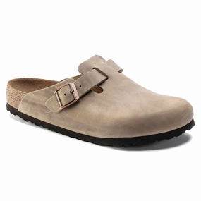 Olive Tone Boston Soft Footbed - Oiled Leather