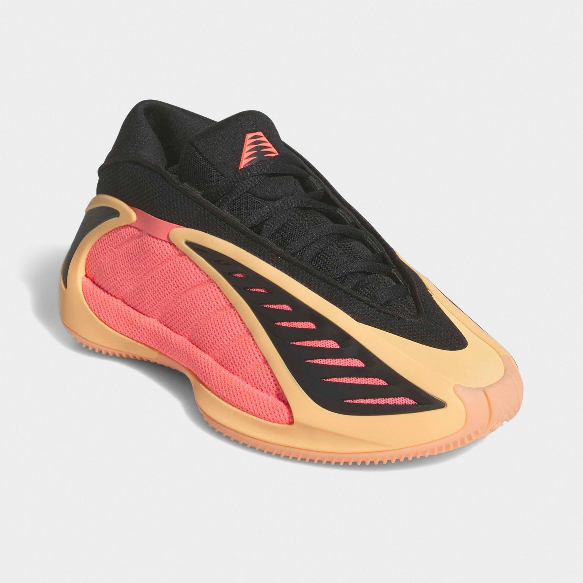 Multi-functional performance adidas Juniors' Anthony Edwards 2 Acid Orange / Black - Acid Red