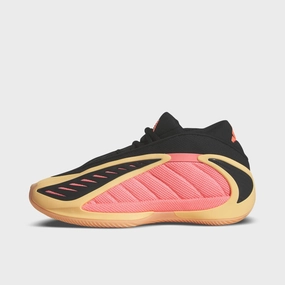 adidas Juniors' Anthony Edwards 2 Acid Orange / Black - Acid Red Unique Design Contoured Footbed Geometry