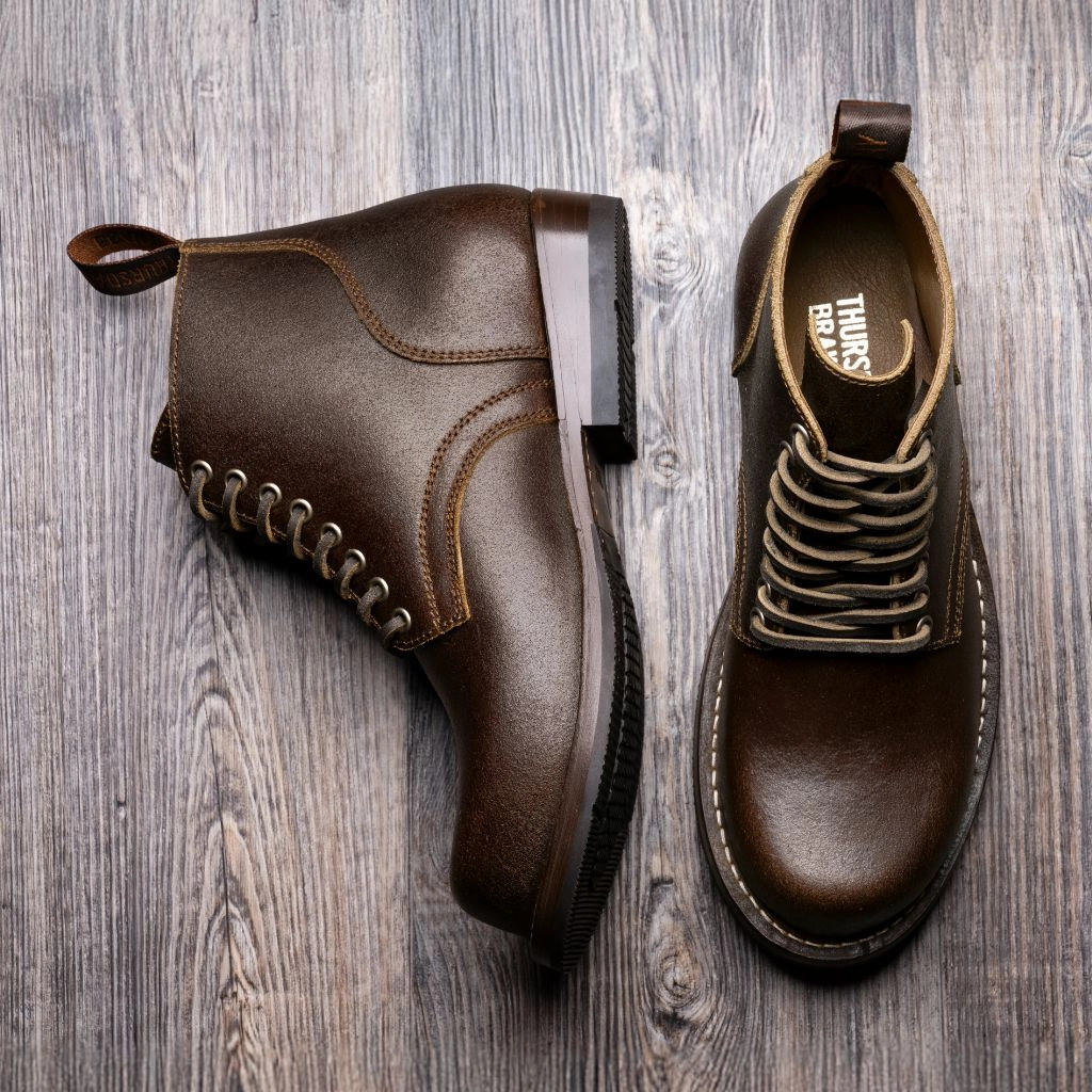 Secure Step Firm Hold Brawler | Cinnamon Waxed Flesh