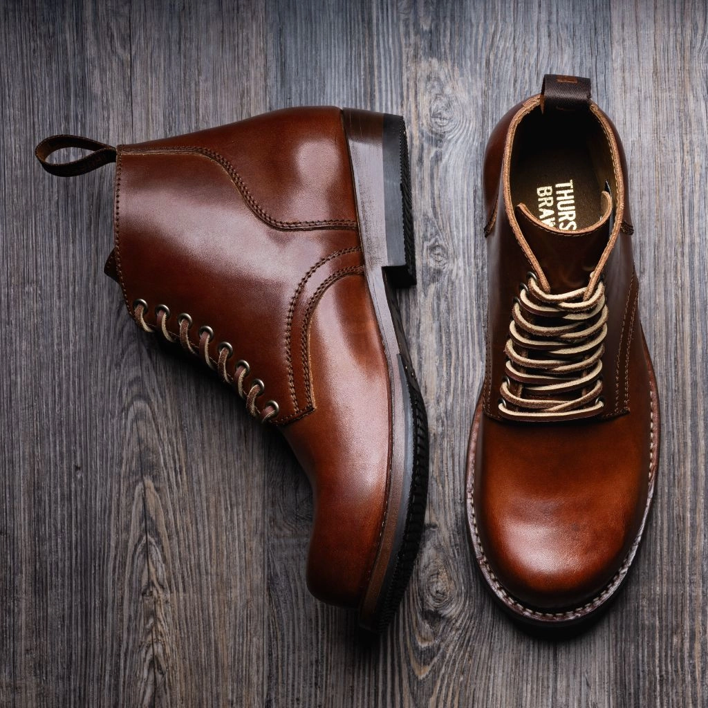 Flexible Frame Weather Resistant User Abrasion Resistant Toe Cap Brawler | Medium Brown Harness