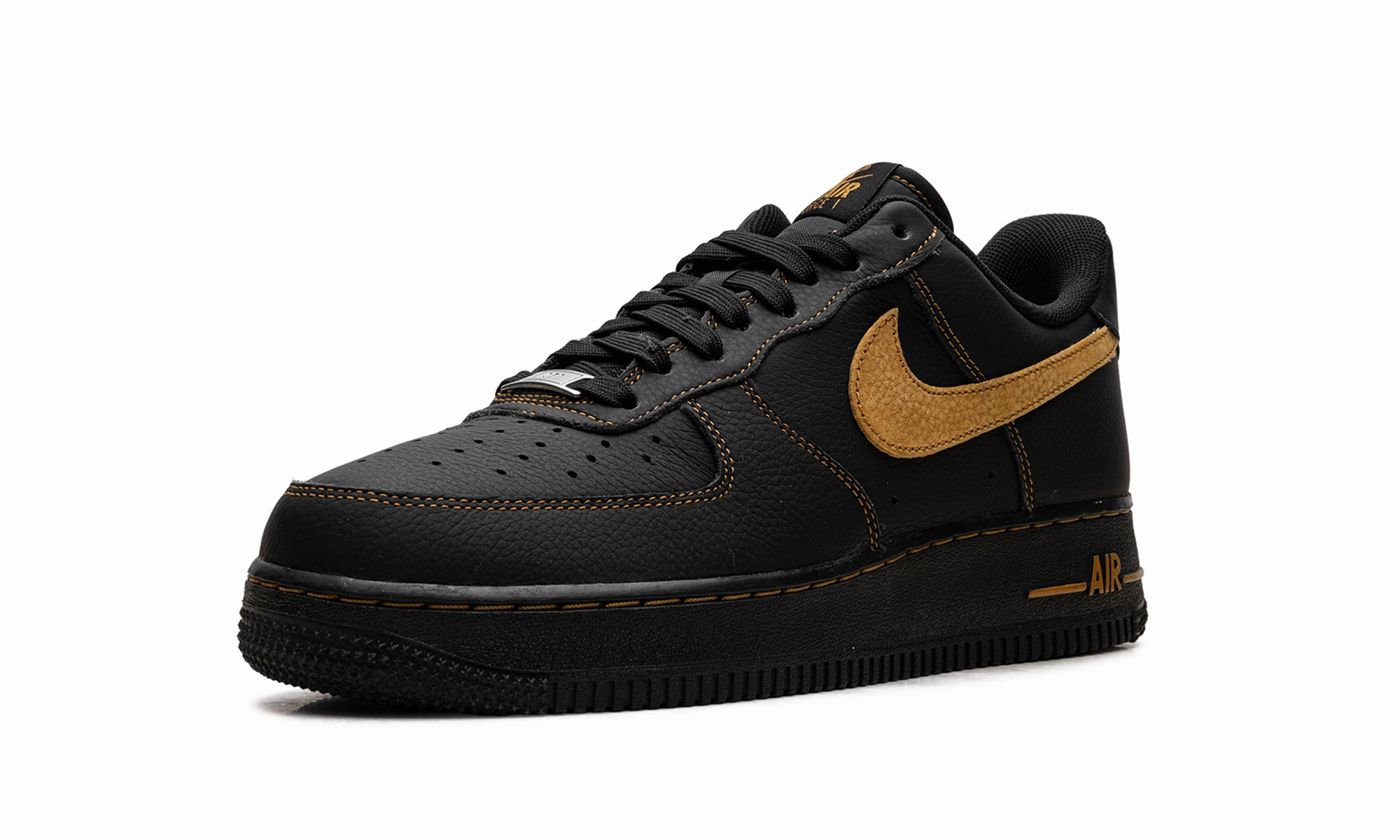 Air Force 1 Low '07 LV8 "Black Desert Ochre" Step Right simple details