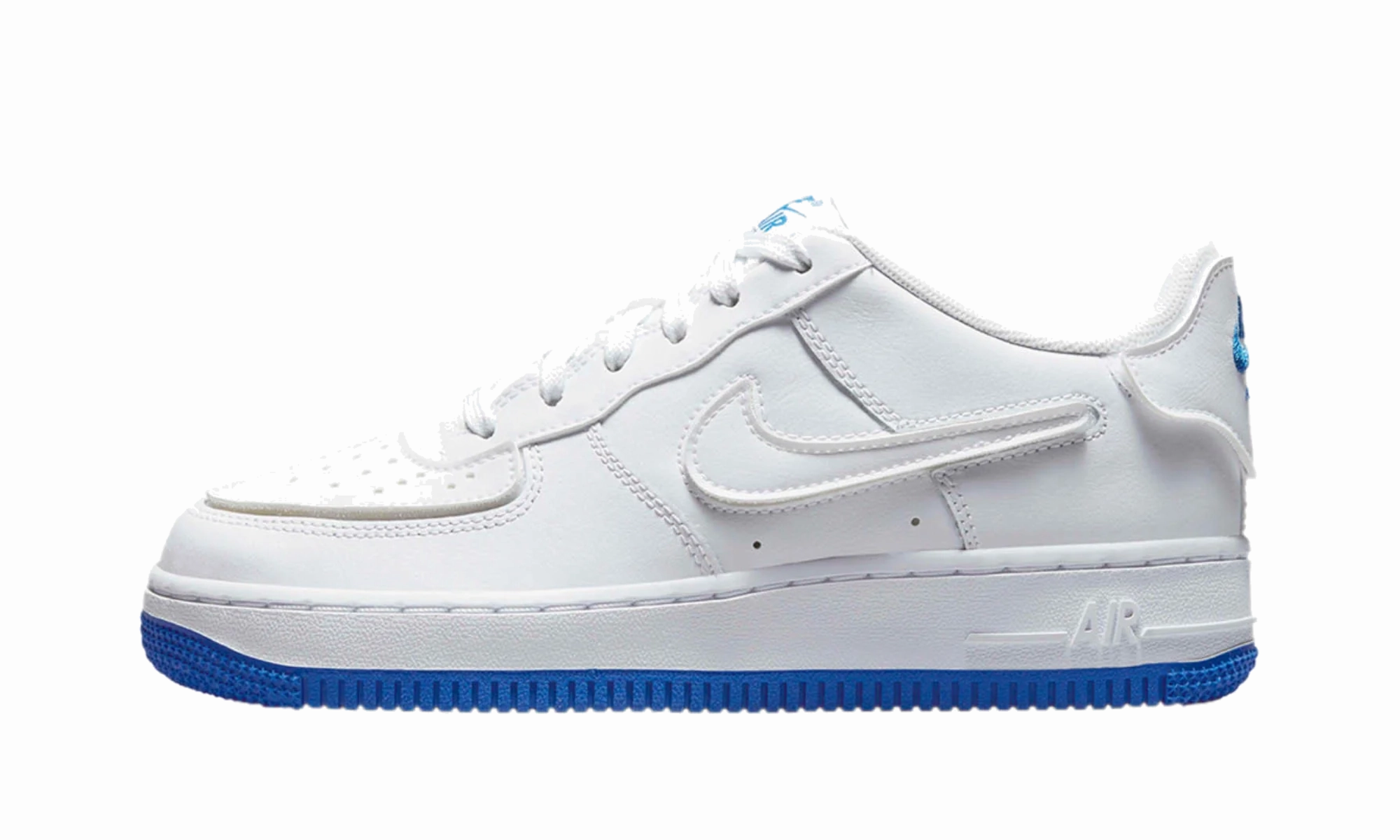 Air Force 1 Low GS "White / Royal Blue" Classic Comfort