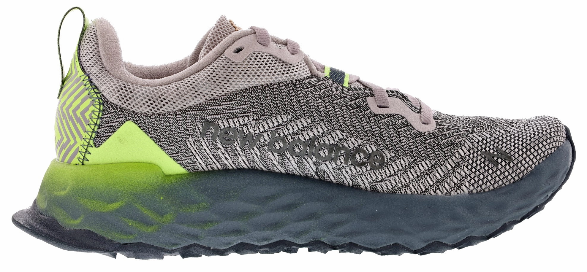 Breathable Padding Design New Balance Women's Fresh Foam Hierro v6 Outdoors Trail Running Shoes running in dark colors