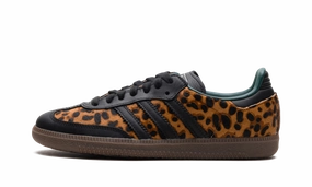 Samba OG WMNS "Leopard / Core Black" All Day Support Feature Trendy Daily