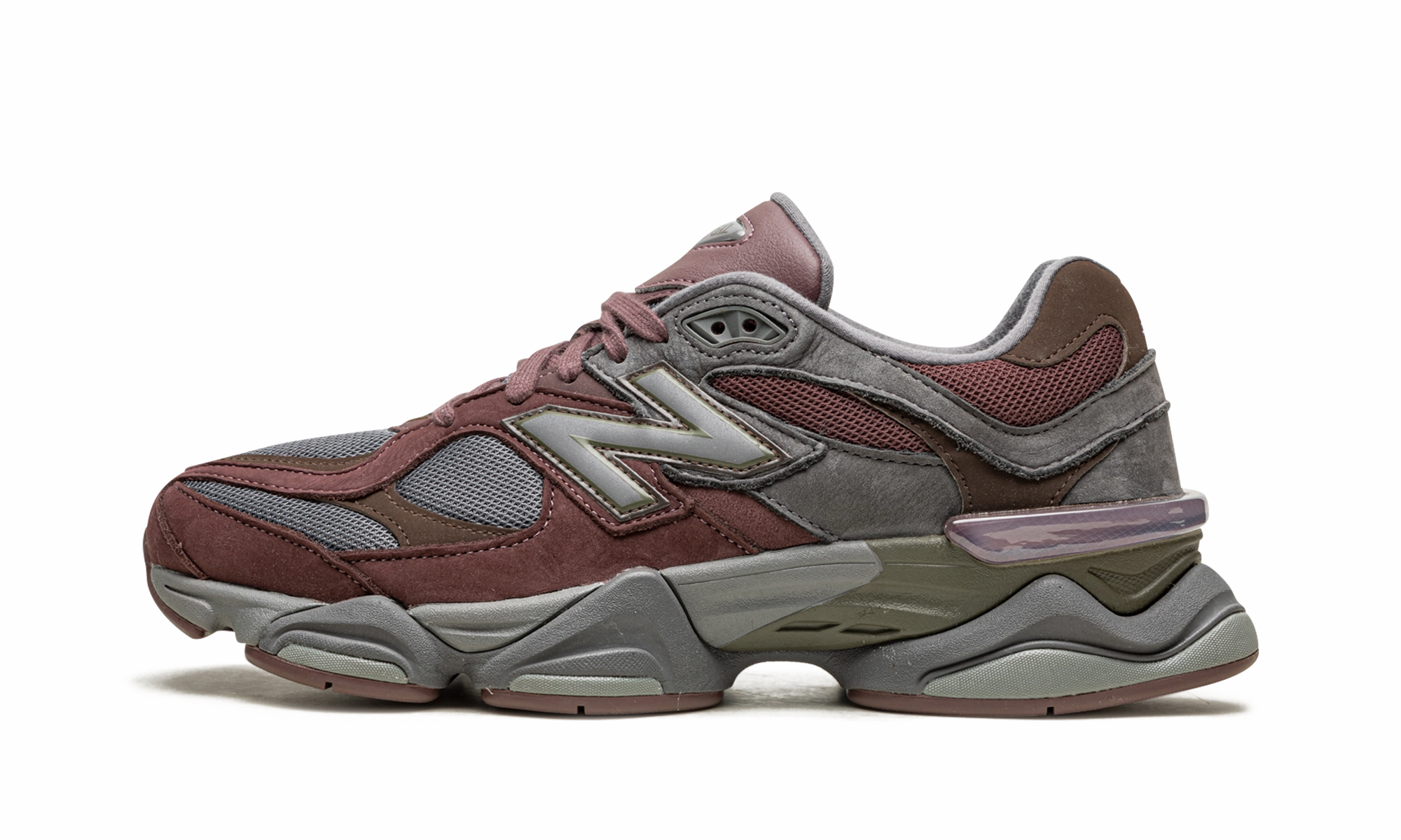 running in a beam bridge area shoes 9060 "Truffle"