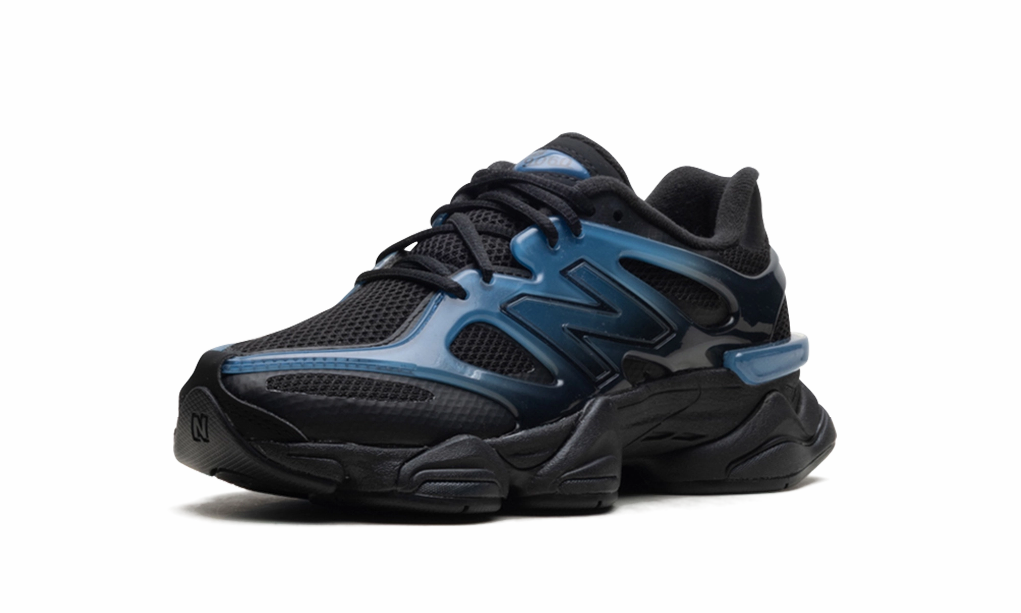 9060 "Navy Blue Black Gradient" moisture - wicking running footwear Multi Zone Airflow Channels