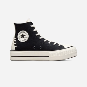 Moisture Management Fabric Converse | CHUCK TAYLOR ALL STAR LIFT PLATFORM CRAFTED { BLACK