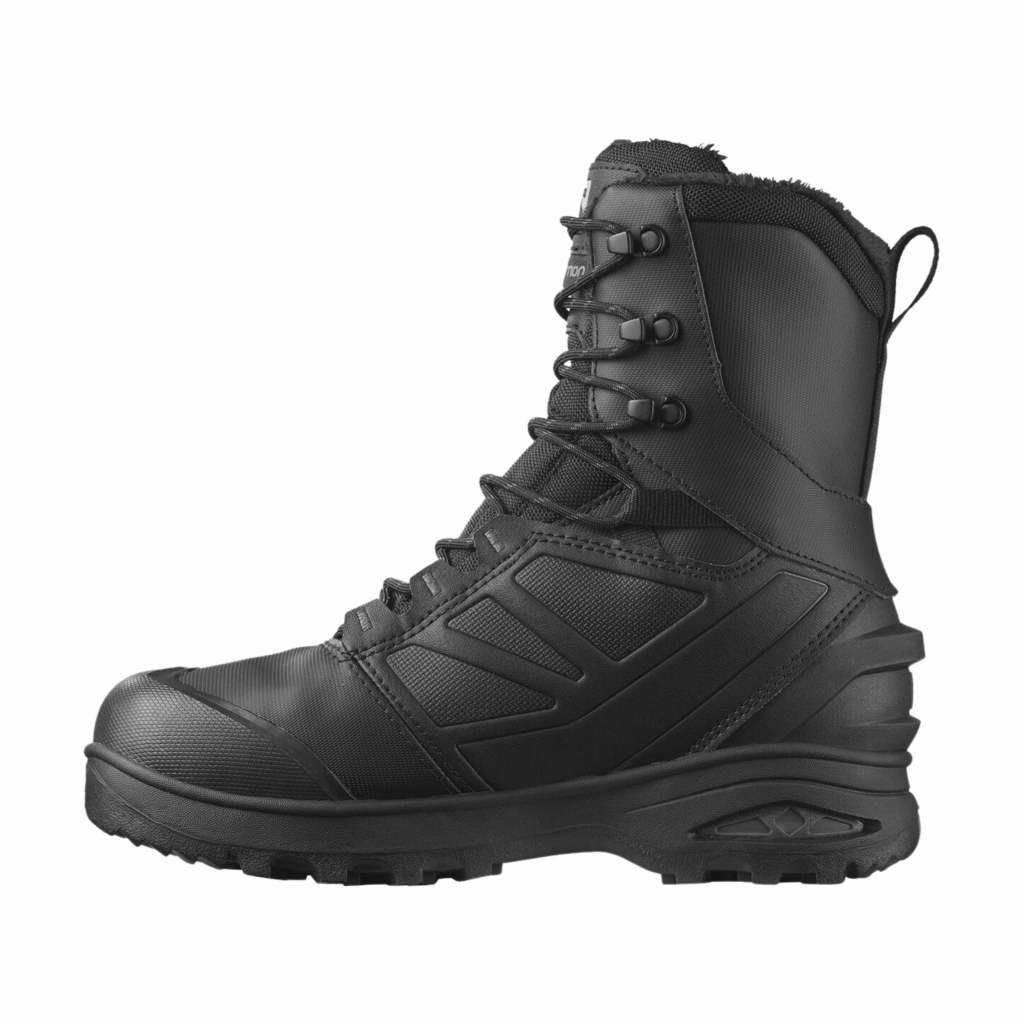 Salomon Men's Toundra Pro CSWP Winter Boots - Black/Black/Magnet Functional And Fashionable Breathable Mountain Hike