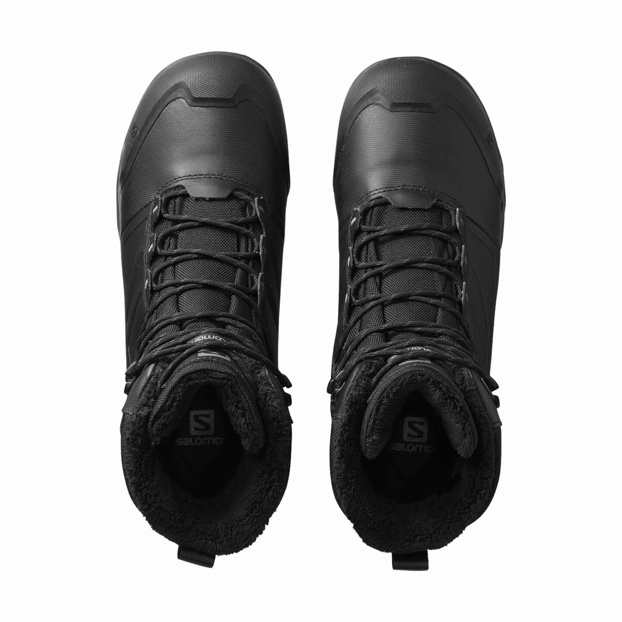 Winter Fashion Reinforced Form Mountain Hike Salomon Men's Toundra Pro CSWP Winter Boots - Black/Black/Magnet