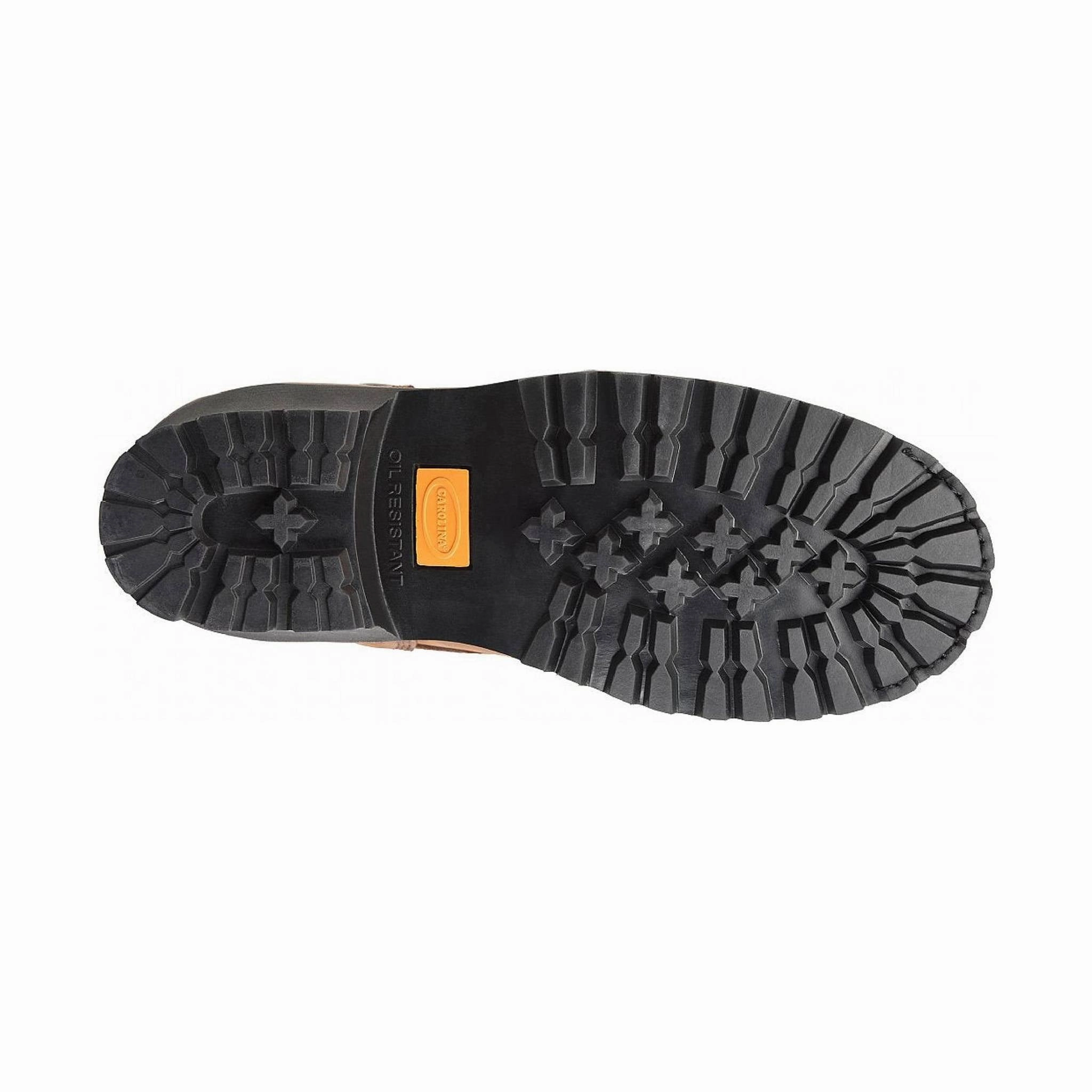 Carolina Men's Elm 8 Inch Waterproof Soft Toe Insulated Logger Work Boots - Brown Neutral Build Adventure Time