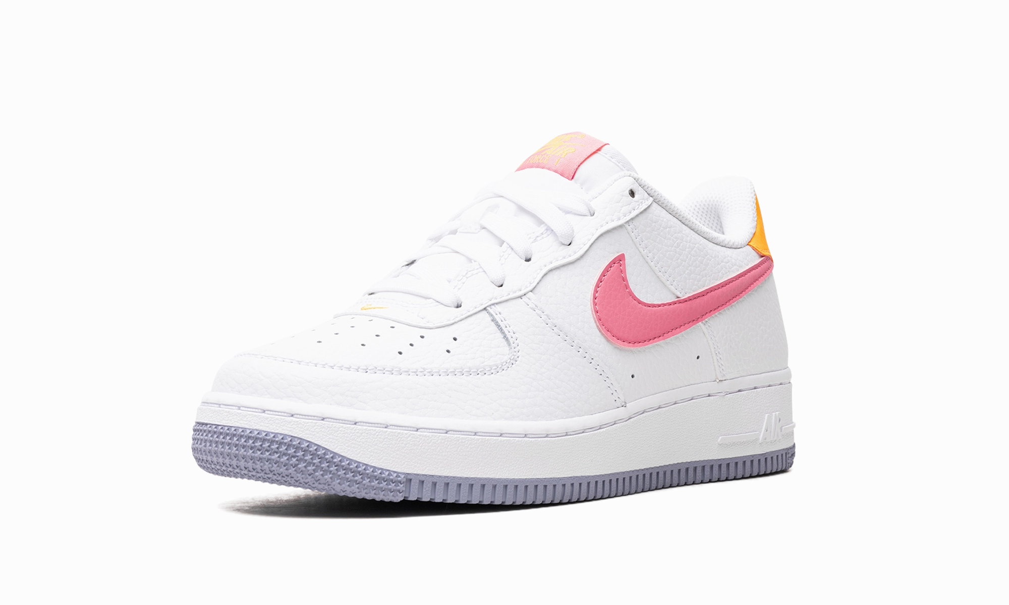Quiet Sole Clean Lines Air Force 1 Low GS "Coral Chalk Laser Orange"