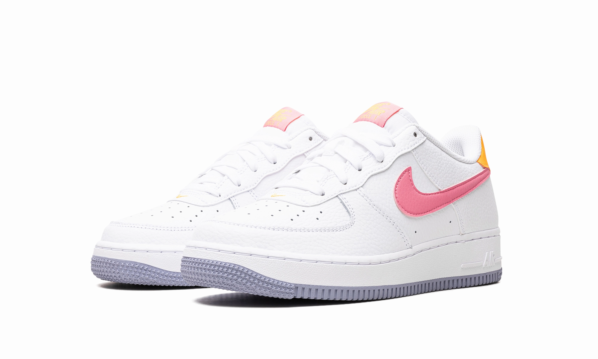 Air Force 1 Low GS "Coral Chalk Laser Orange" Goal Step Long Day