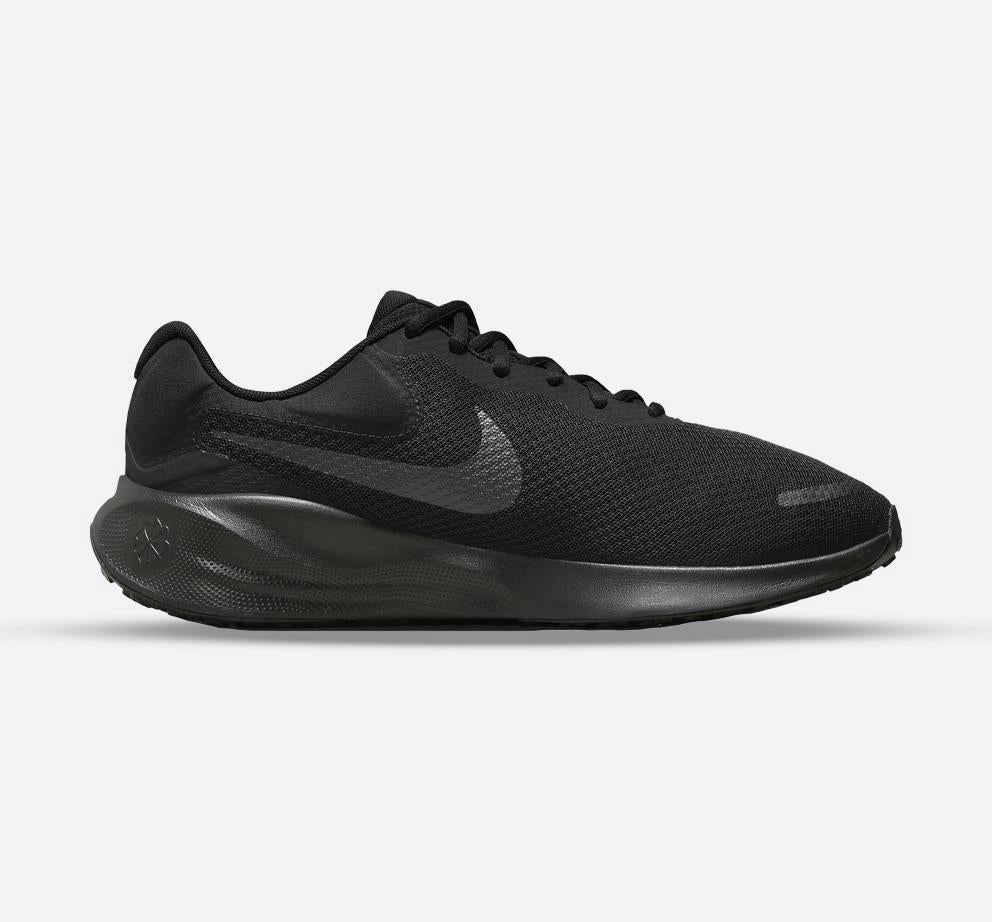 Reinforced Quarter Active Mode Men's Wide Fit Nike FB8501-001 Revolution 7 Running Trainers
