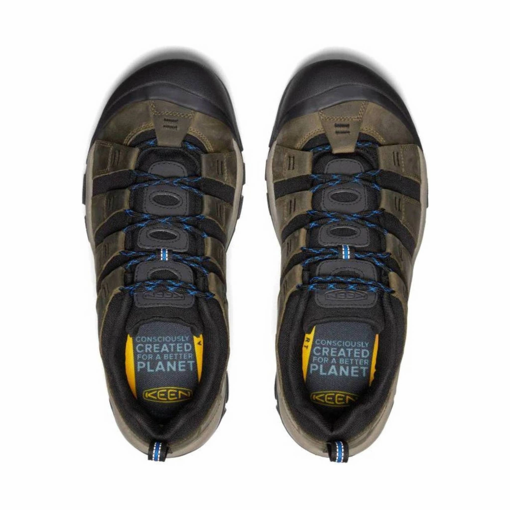 KEEN Men's Newport Hike - Dark Olive/Austern Waterproof Rainy Days