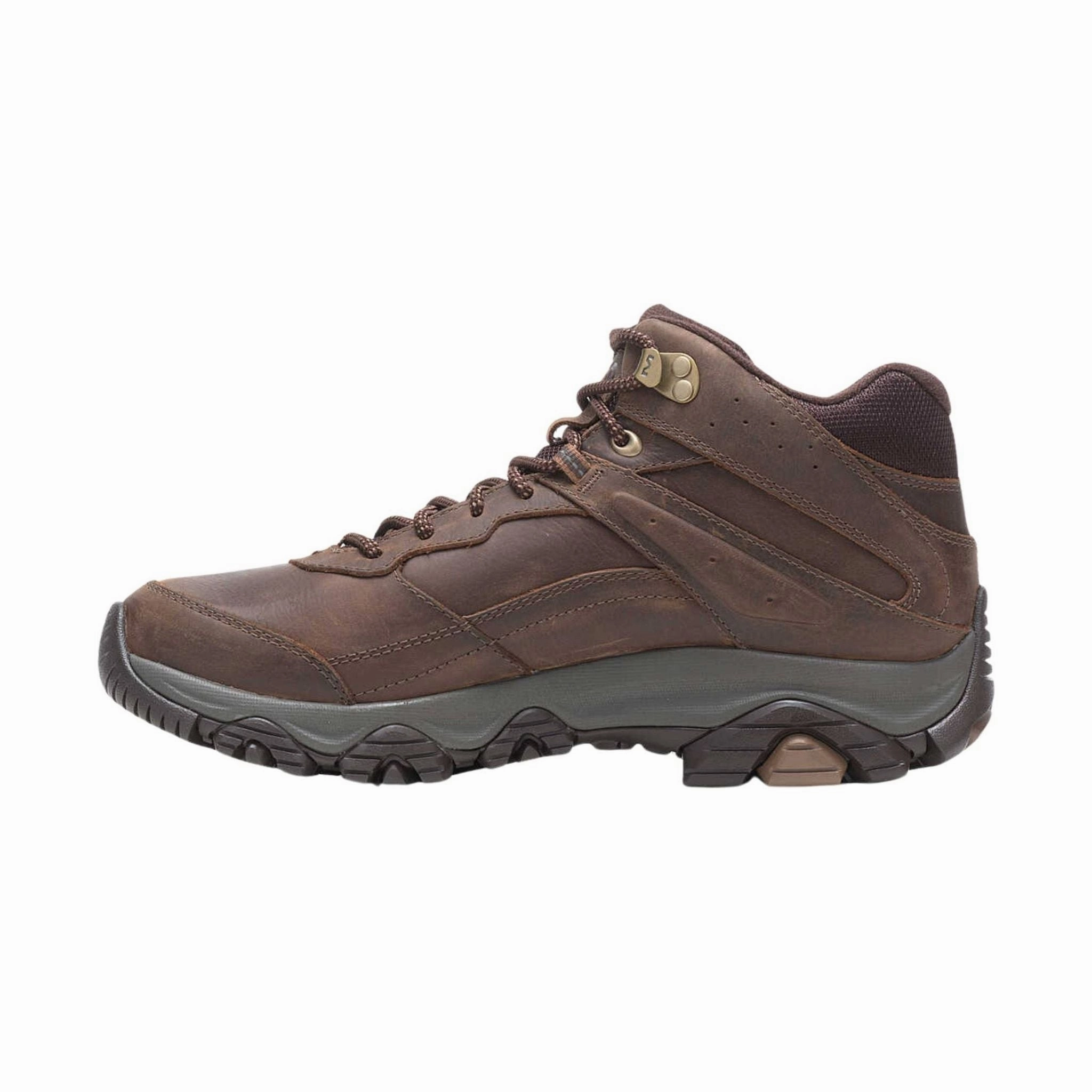 Merrell Men's Moab Adventure 3 Mid Waterproof Boots - Earth Lined interior