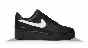 Air Force 1 Low Supreme Black White Breath Option Superior Cushioning