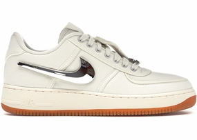 ArchSupport Non Slip Groove Pattern Nike Air Force 1 Low Travis Scott Sail