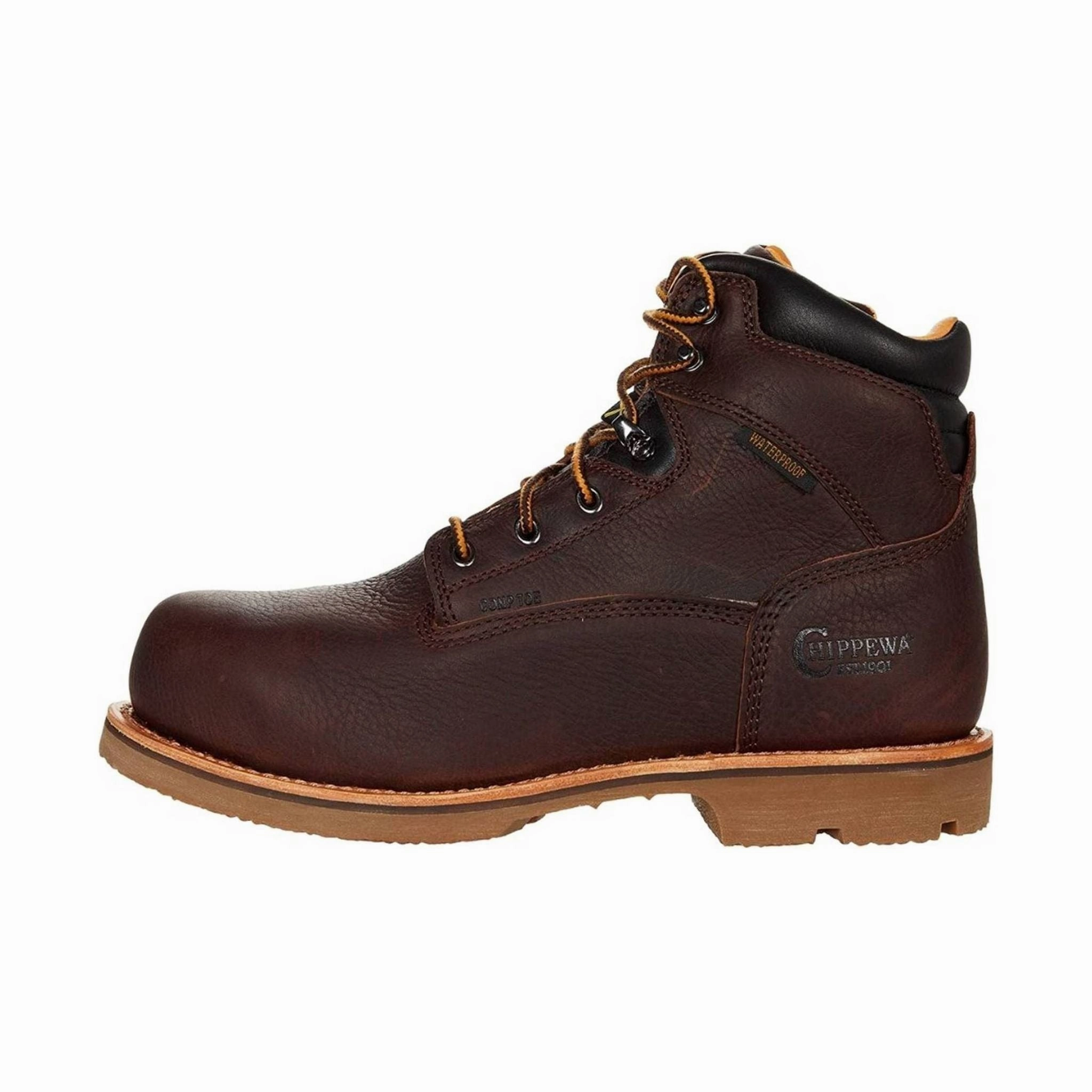 Chippewa Men's 6in Serious Plus Composite Toe - Briar Oiled Perfect Fit Kid Fun
