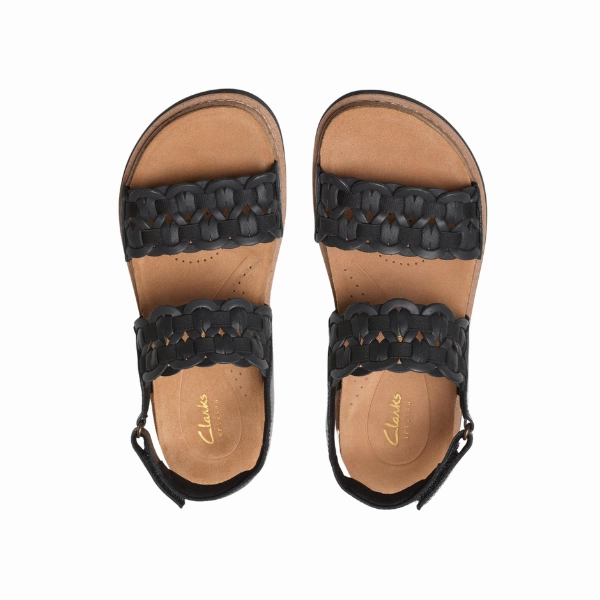 Durable Footwear Flexible Fit Shoes Clarks Women's Arwell Glide Wide Black