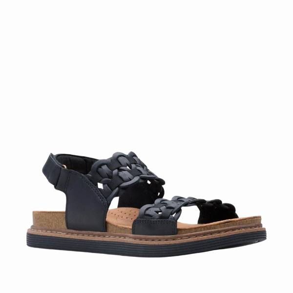 Shock Absorption Technology Clarks Women's Arwell Glide Wide Black