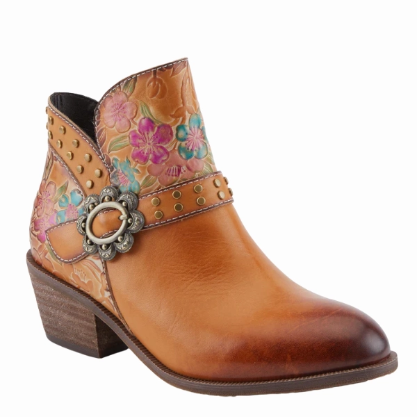 Spring Step Women's Daintylady Boot Camel Travel Companion All Fit