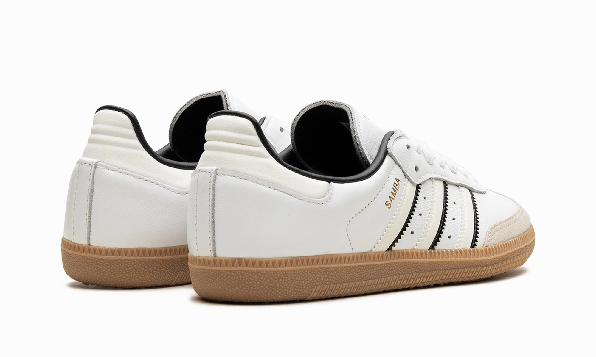 Shock Absorbing Heel Smart Steps Samba OG "Off White Core Black"